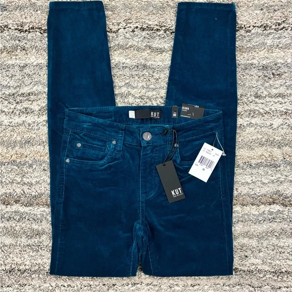 KUT From The Kloth Diana Skinny Jeans Sz 00 NWTKUT Croduroy Diana Skinny -